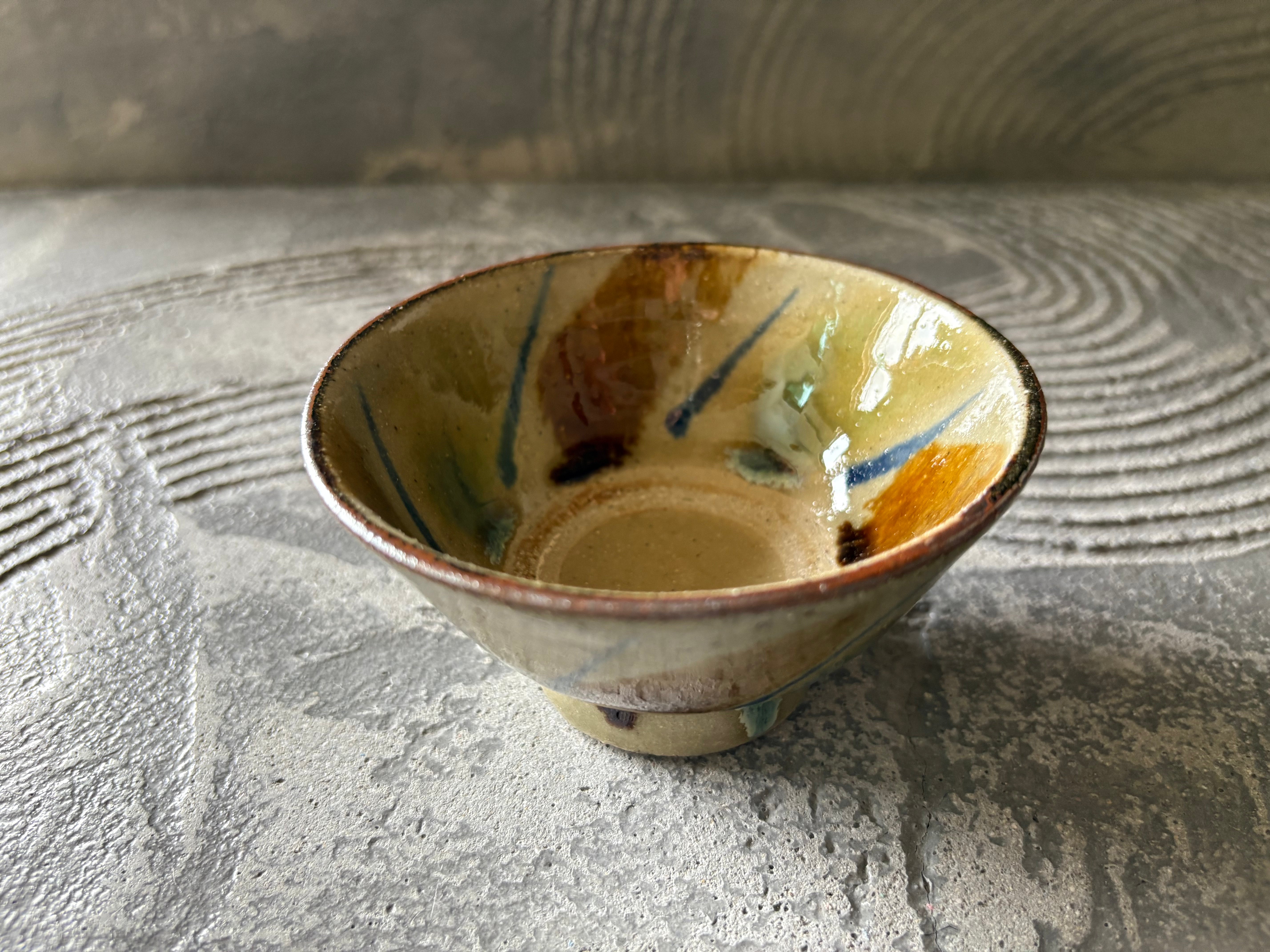 深貝工房【沖縄】深貝公拓  3.5寸マカイ　お茶碗81