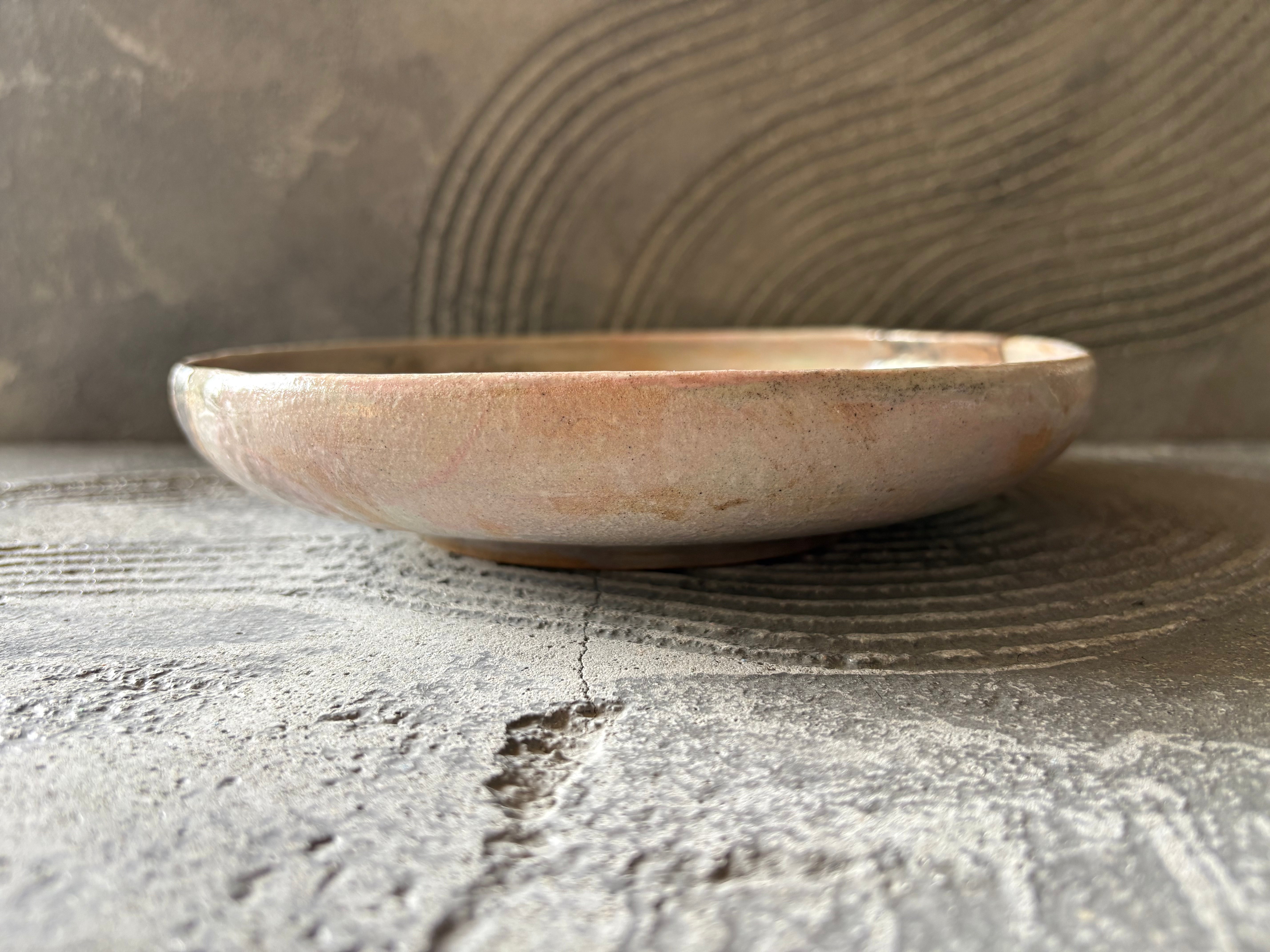 【沖縄】屋良若菜　22cm 皿　4