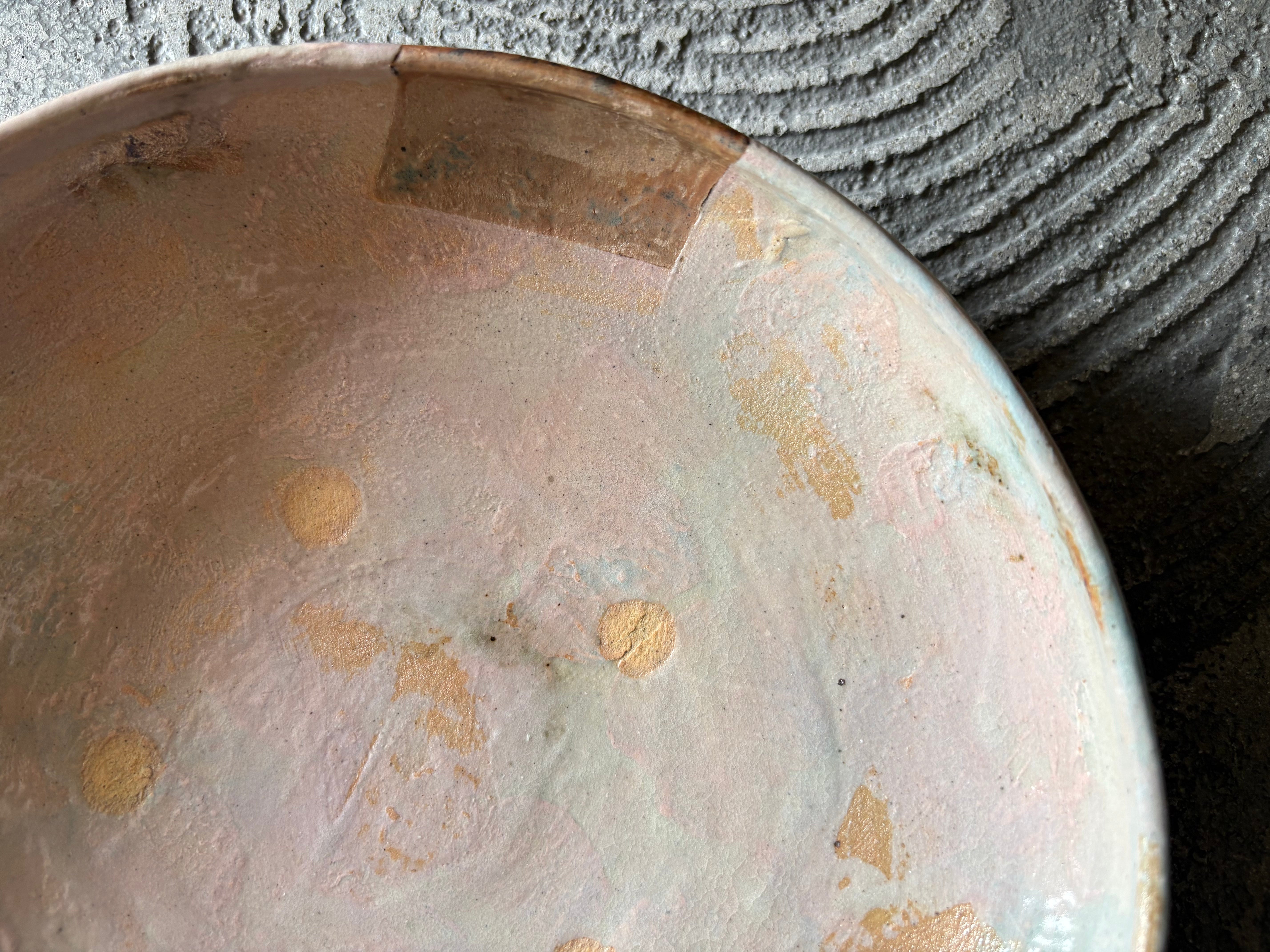 【沖縄】屋良若菜　22cm 皿　5