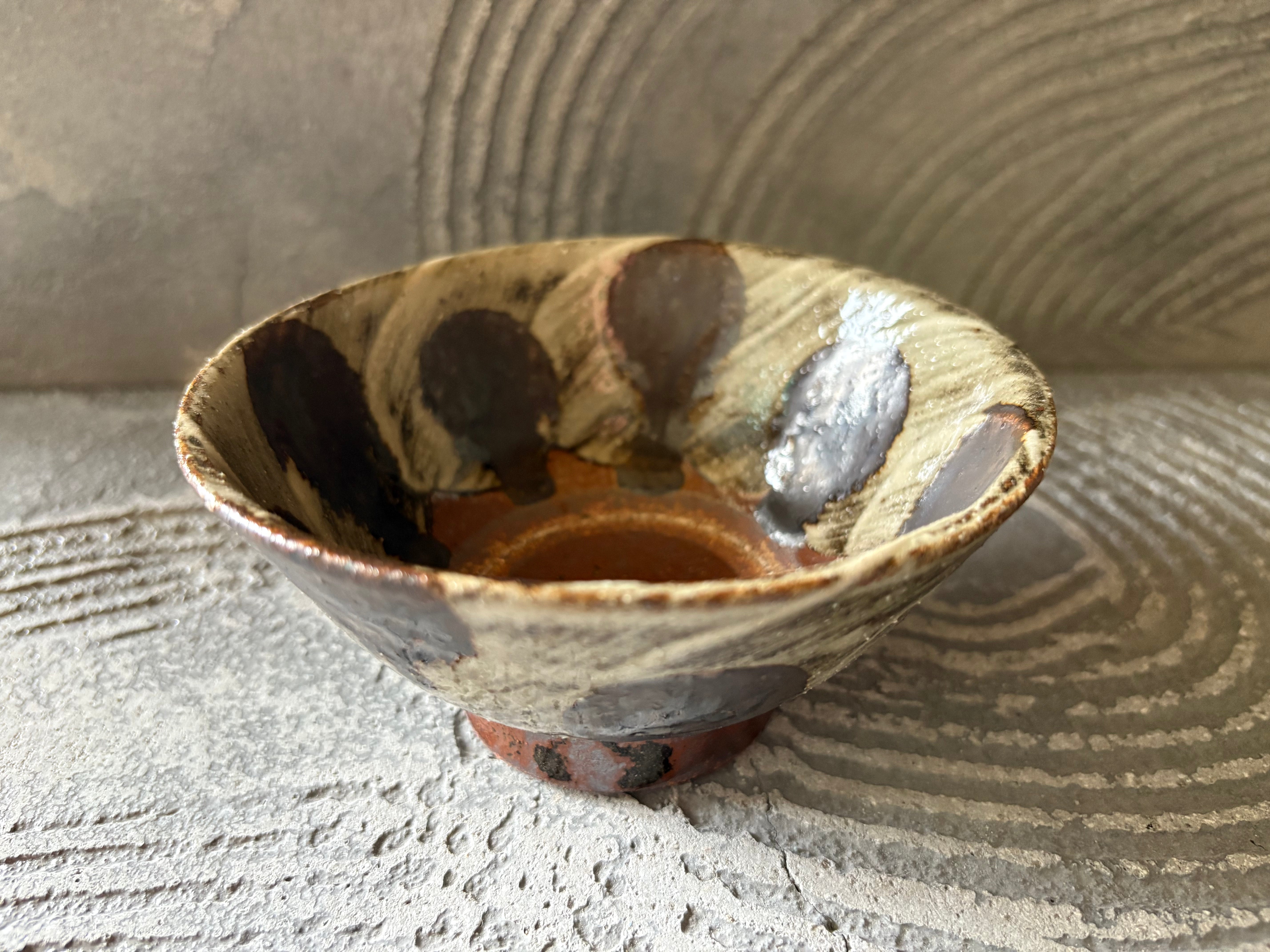 深貝工房【沖縄】深貝公拓   4寸マカイ　お茶碗67