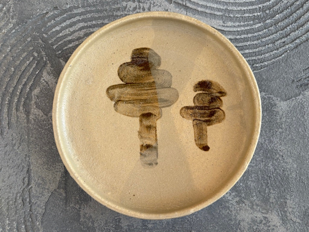 用窯【熊本】北川麦彦　7寸台皿12