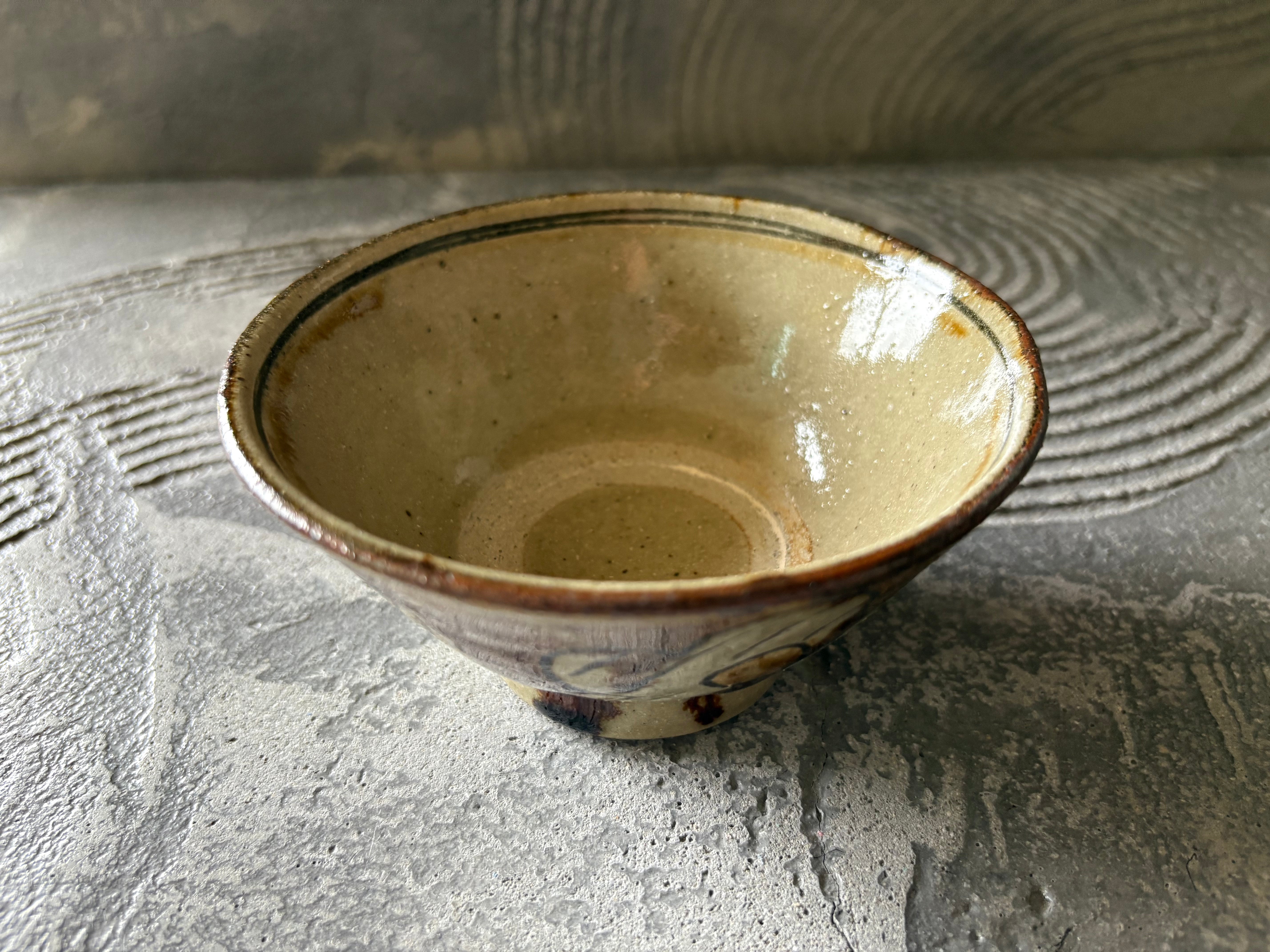 深貝工房【沖縄】深貝公拓   4寸マカイ　お茶碗74
