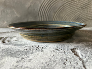 中嶋窯【秋田】中嶋健一　7寸ゴス釉平皿16