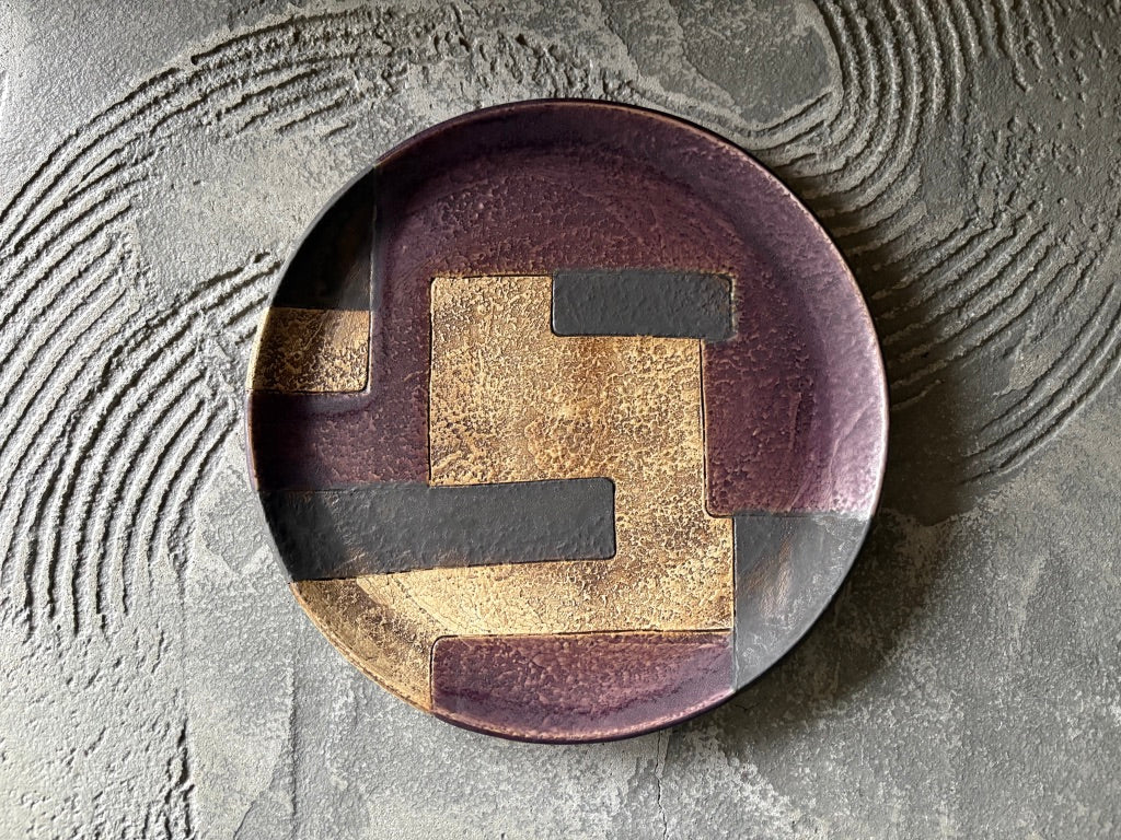 koo pottery【沖縄】仲田雅也　8寸プレート皿3