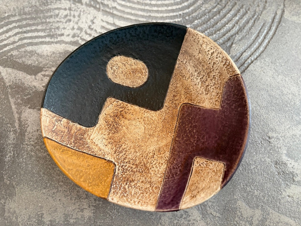 koo pottery【沖縄】仲田雅也　変形皿51