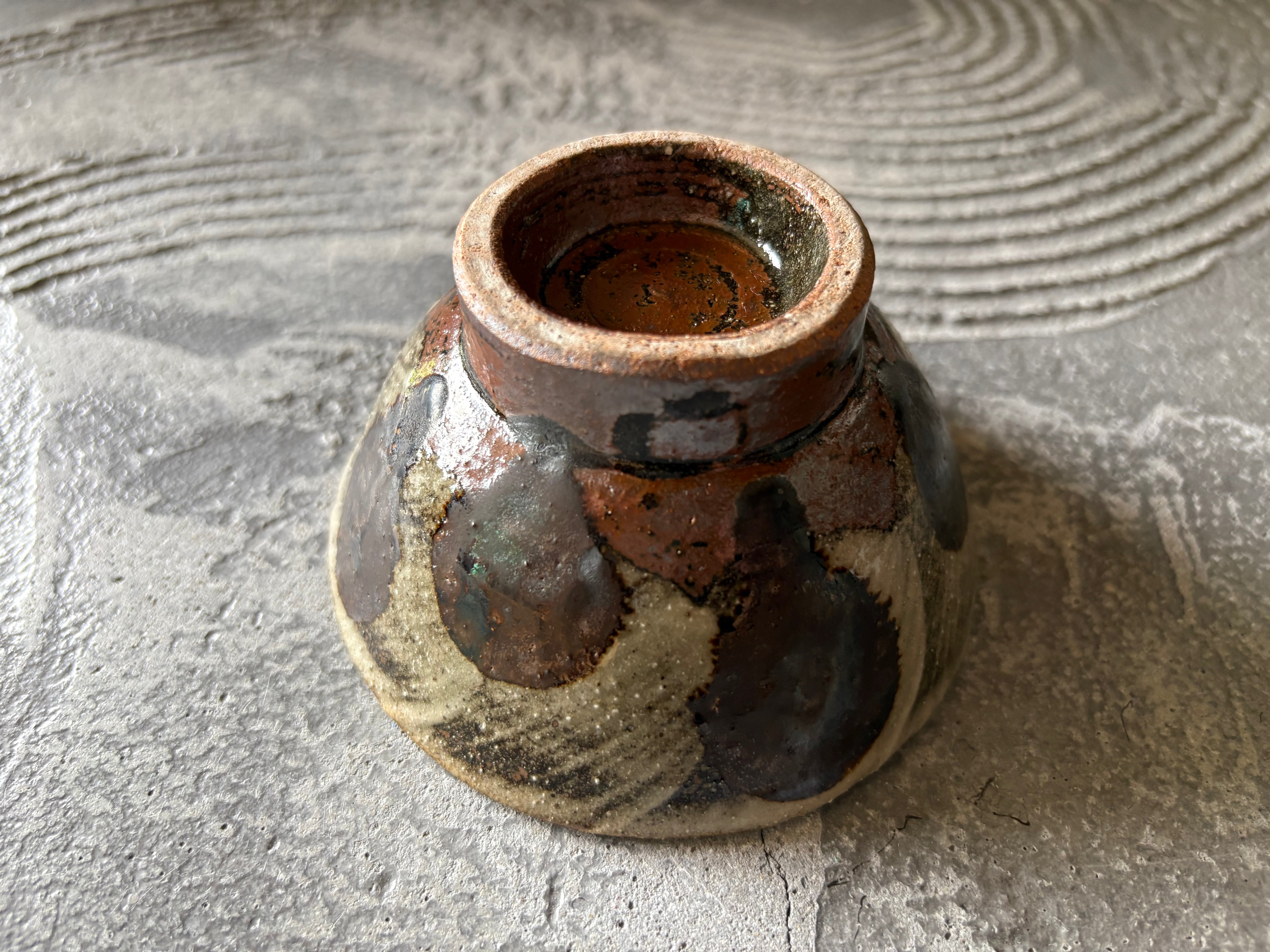 深貝工房【沖縄】深貝公拓  3.5寸マカイ　お茶碗80