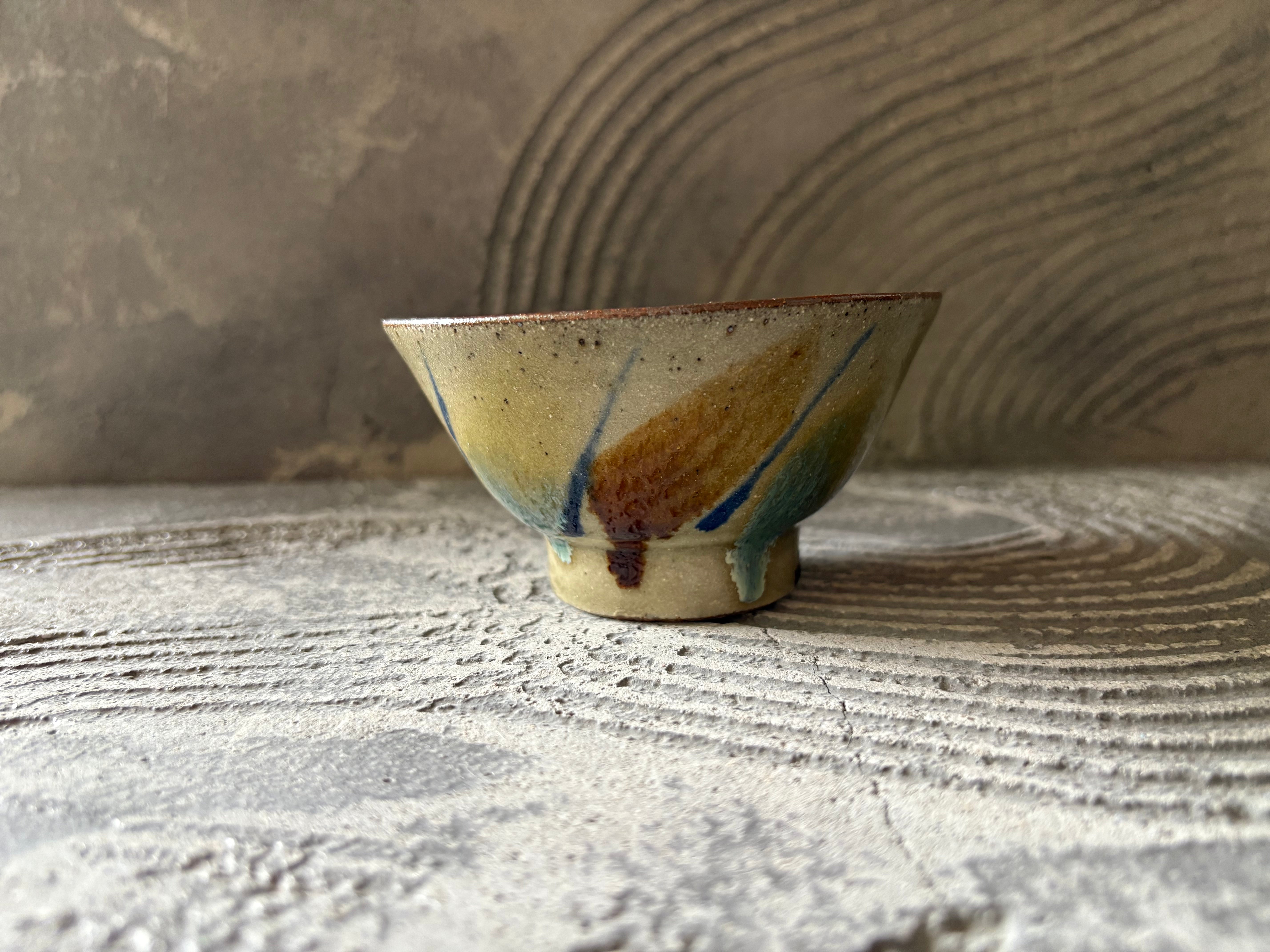 深貝工房【沖縄】深貝公拓  3.5寸マカイ　お茶碗81