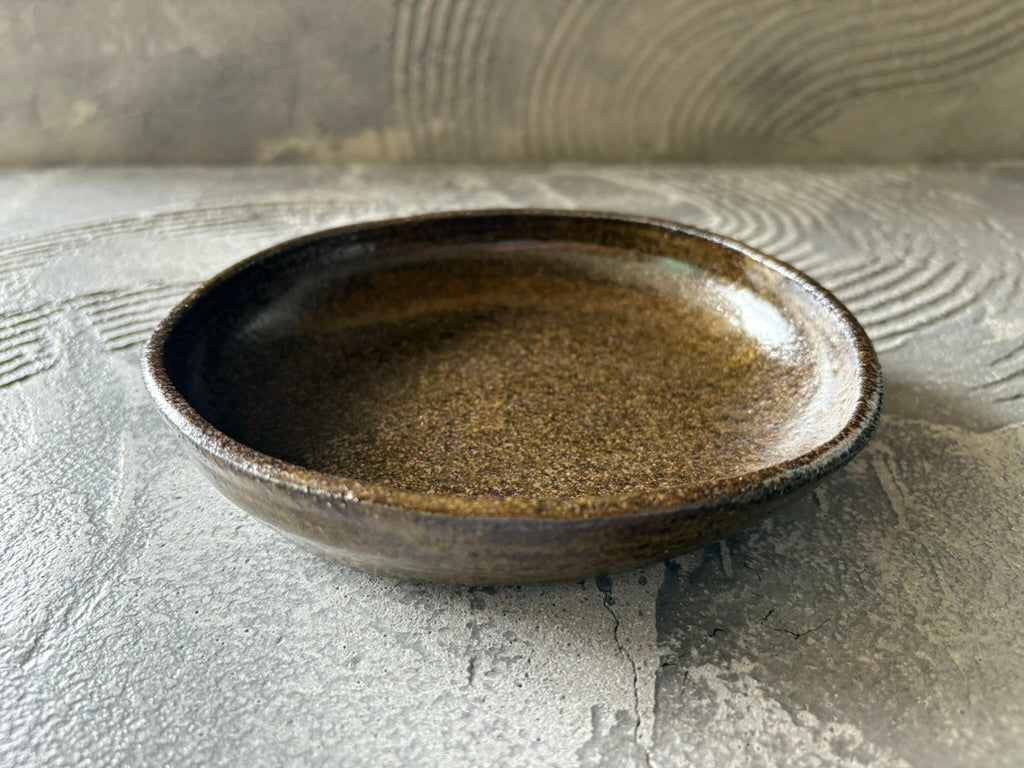 野はら屋【鹿児島】佐々木かおり　6寸パカジ皿8