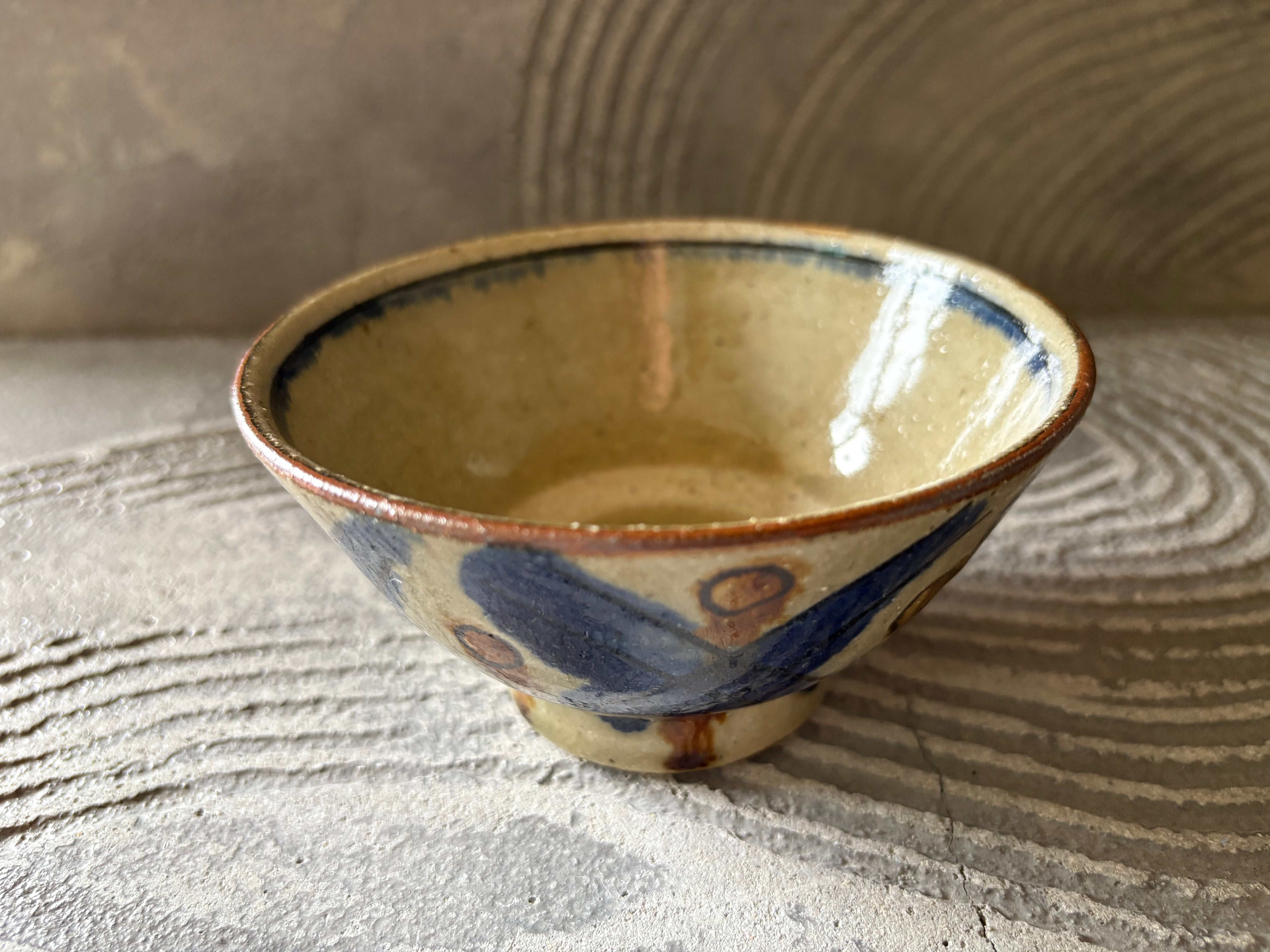 深貝工房【沖縄】深貝公拓   4寸マカイ　お茶碗68