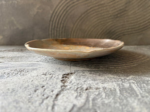 【沖縄】屋良若菜　19cm 皿　17