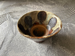 深貝工房【沖縄】深貝公拓  3.5寸マカイ　お茶碗80