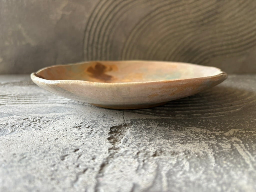 【沖縄】屋良若菜　19cm 皿　20