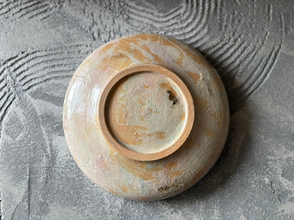 【沖縄】屋良若菜　22cm 皿　1