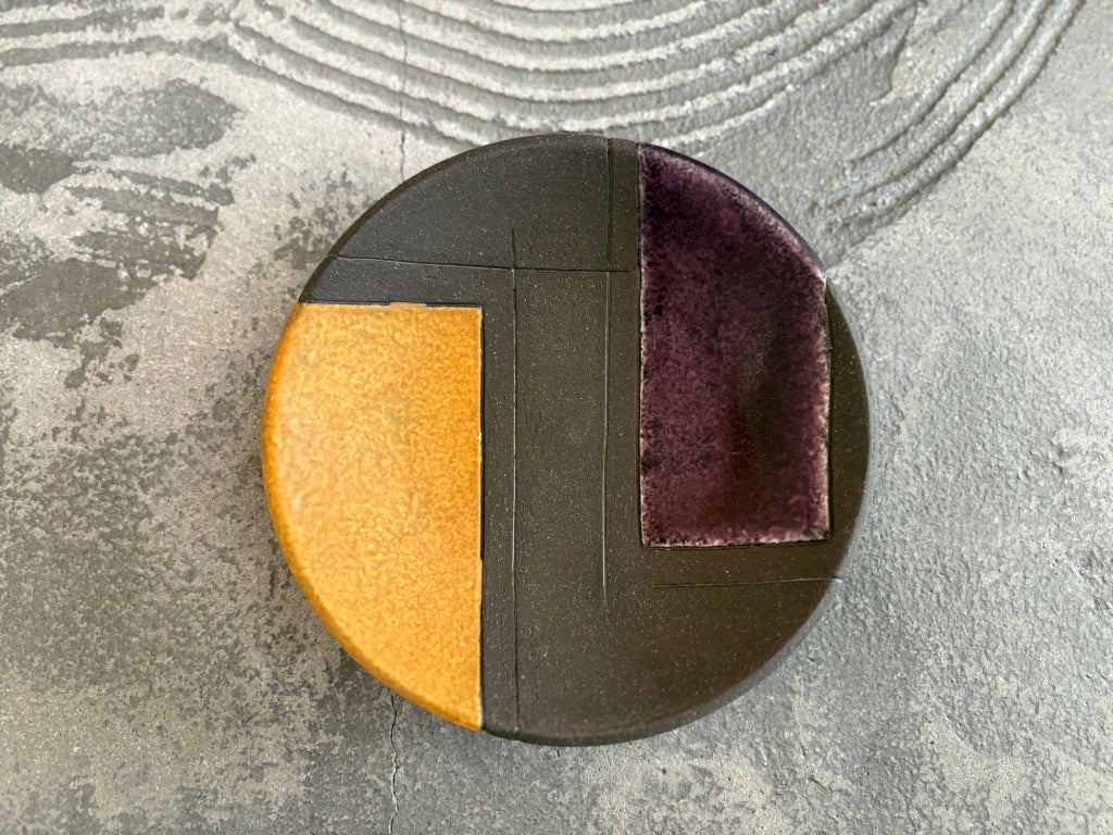 koo pottery【沖縄】仲田雅也　5寸皿69