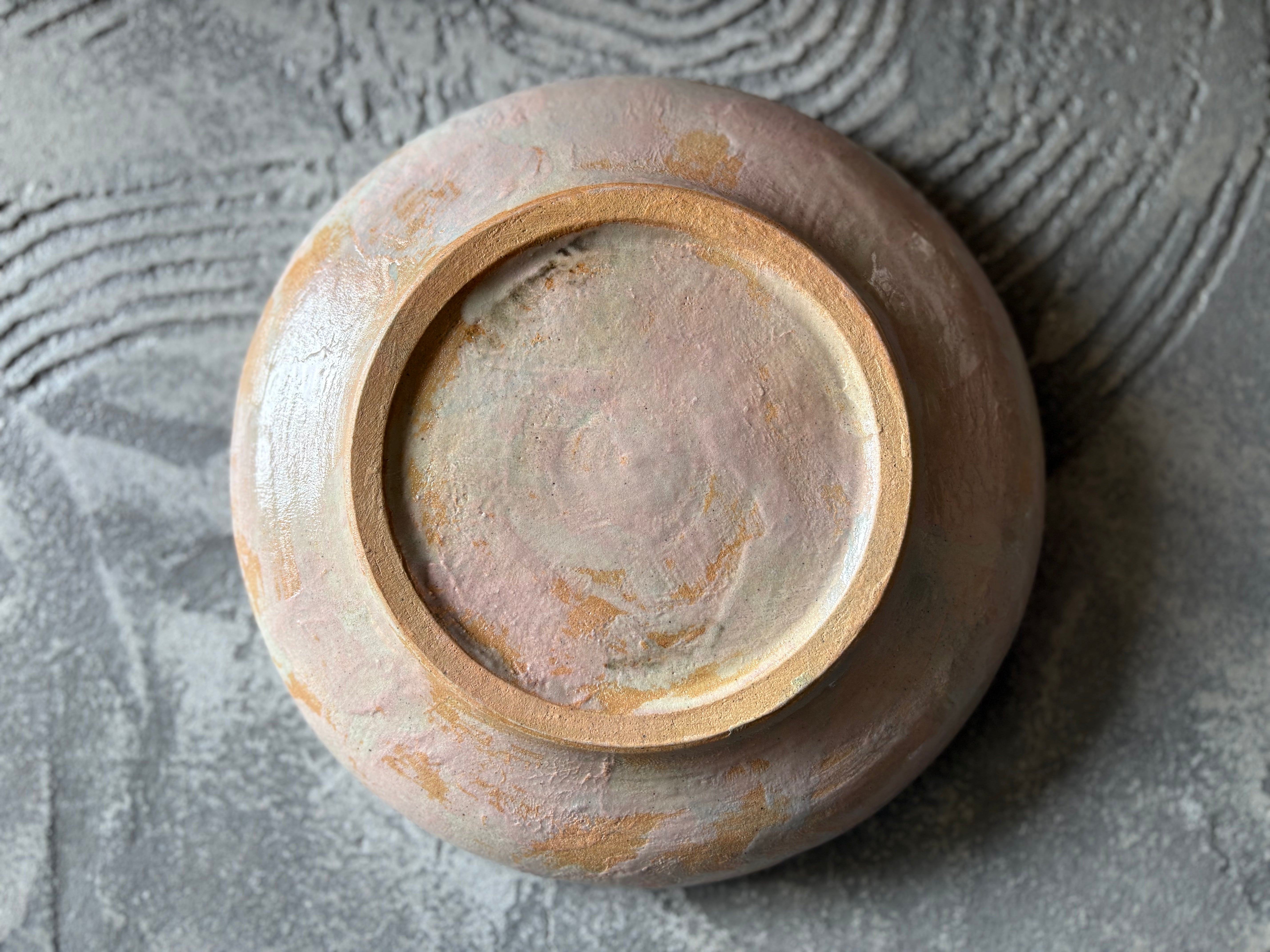 【沖縄】屋良若菜　22cm 皿　5