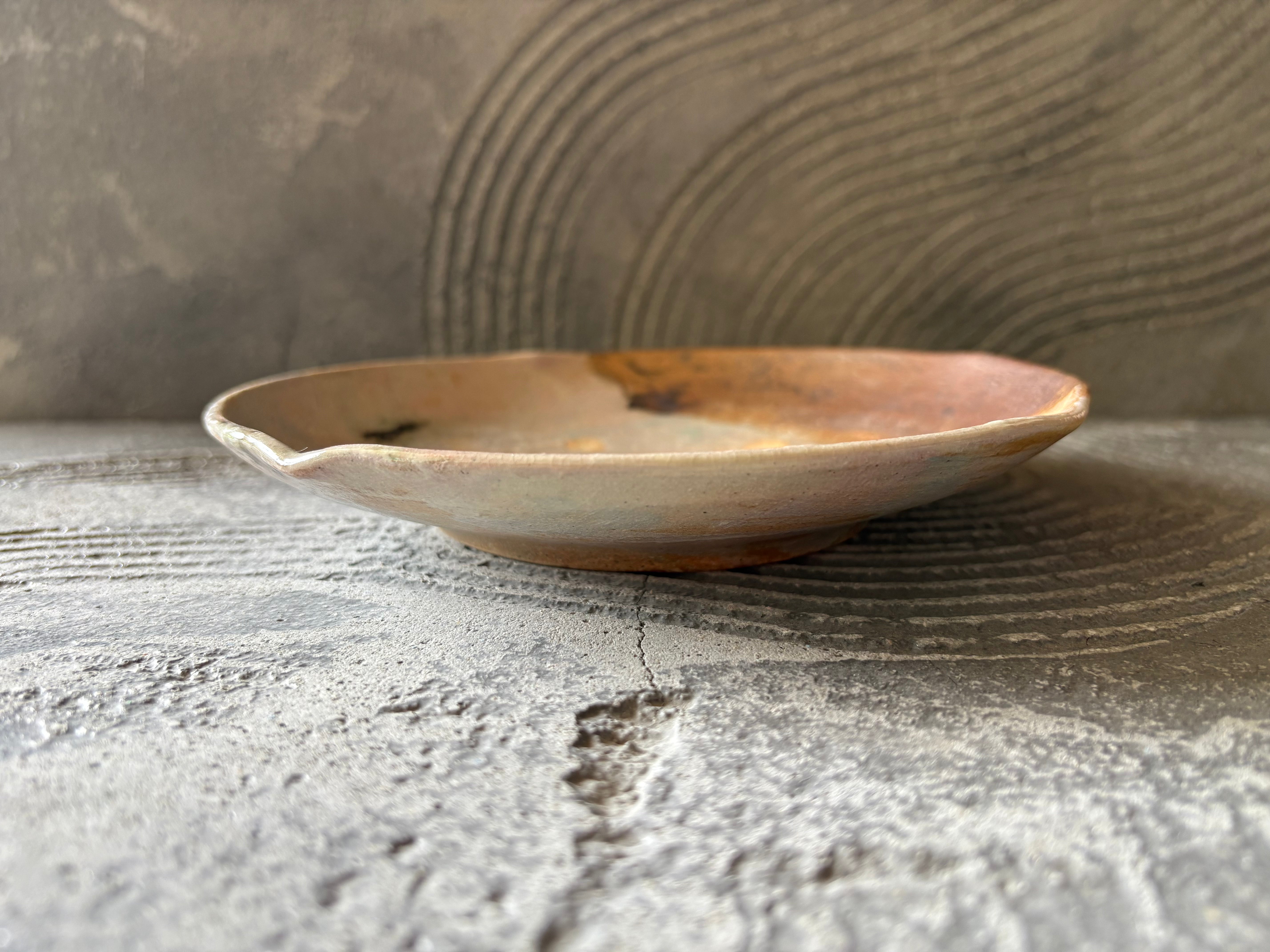 【沖縄】屋良若菜　19cm 皿　16