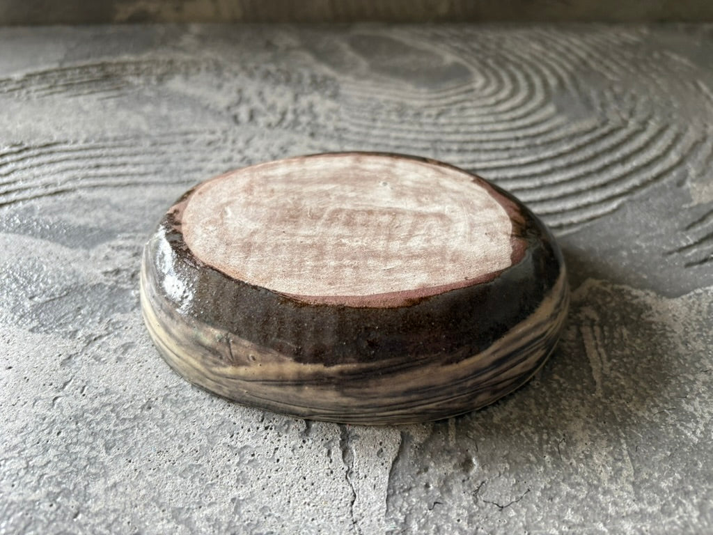 野はら屋【鹿児島】佐々木かおり　5寸パカジ皿12