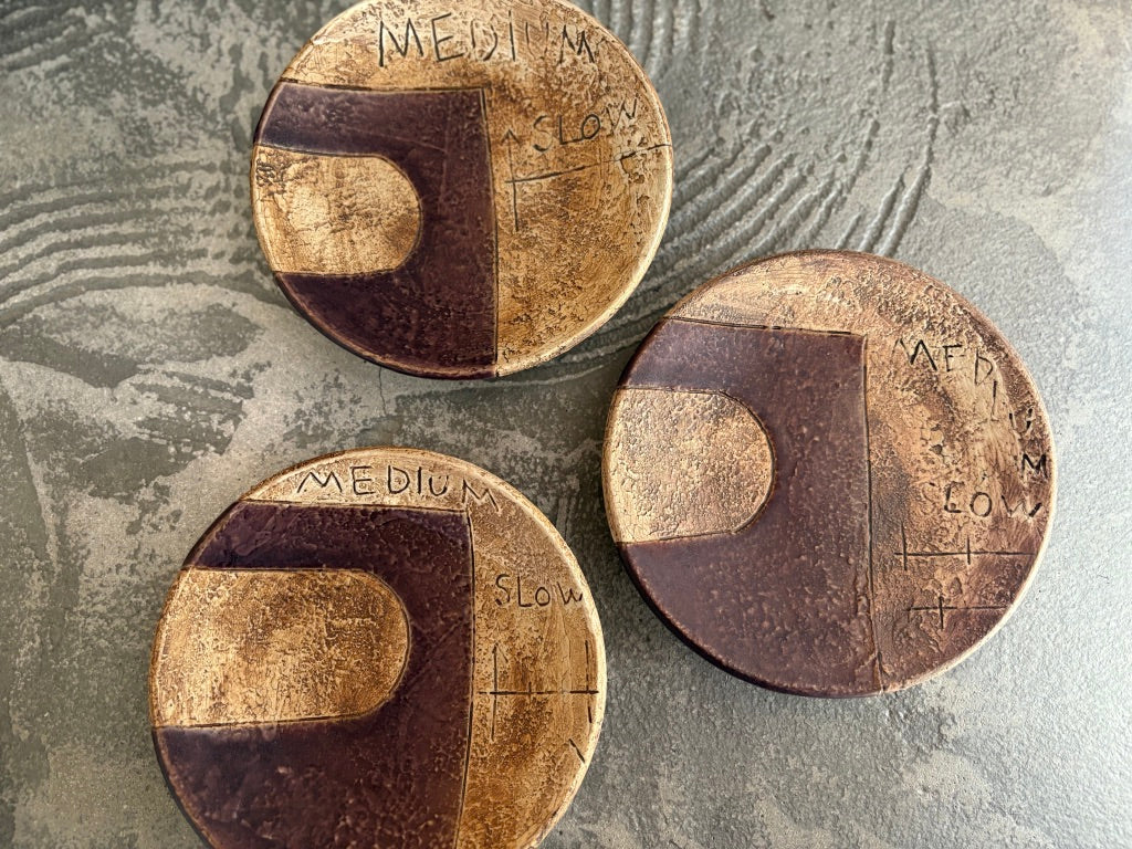 koo pottery【沖縄】仲田雅也　5寸皿28