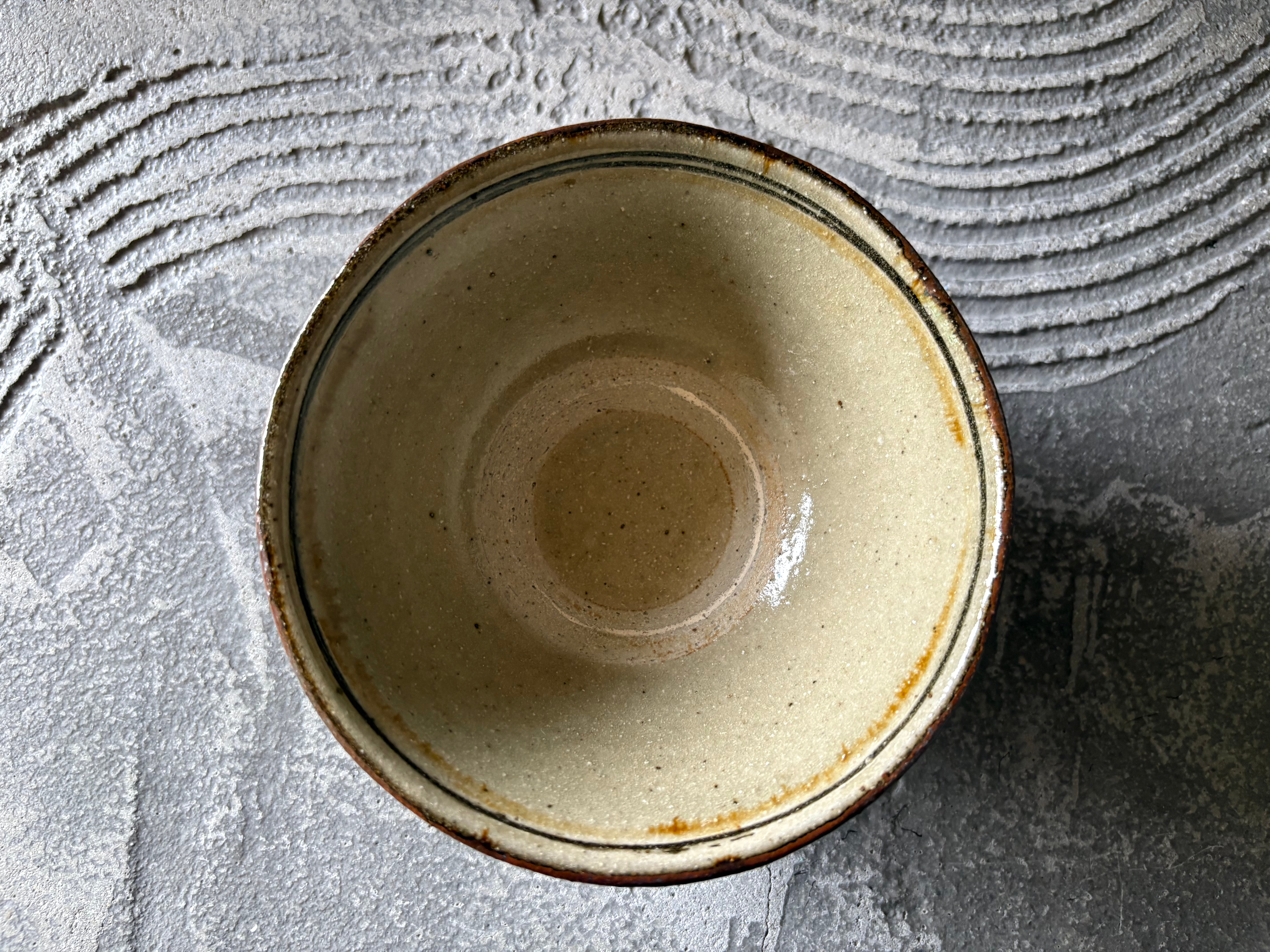 深貝工房【沖縄】深貝公拓   4寸マカイ　お茶碗74