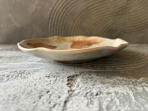 【沖縄】屋良若菜　19cm 皿　19