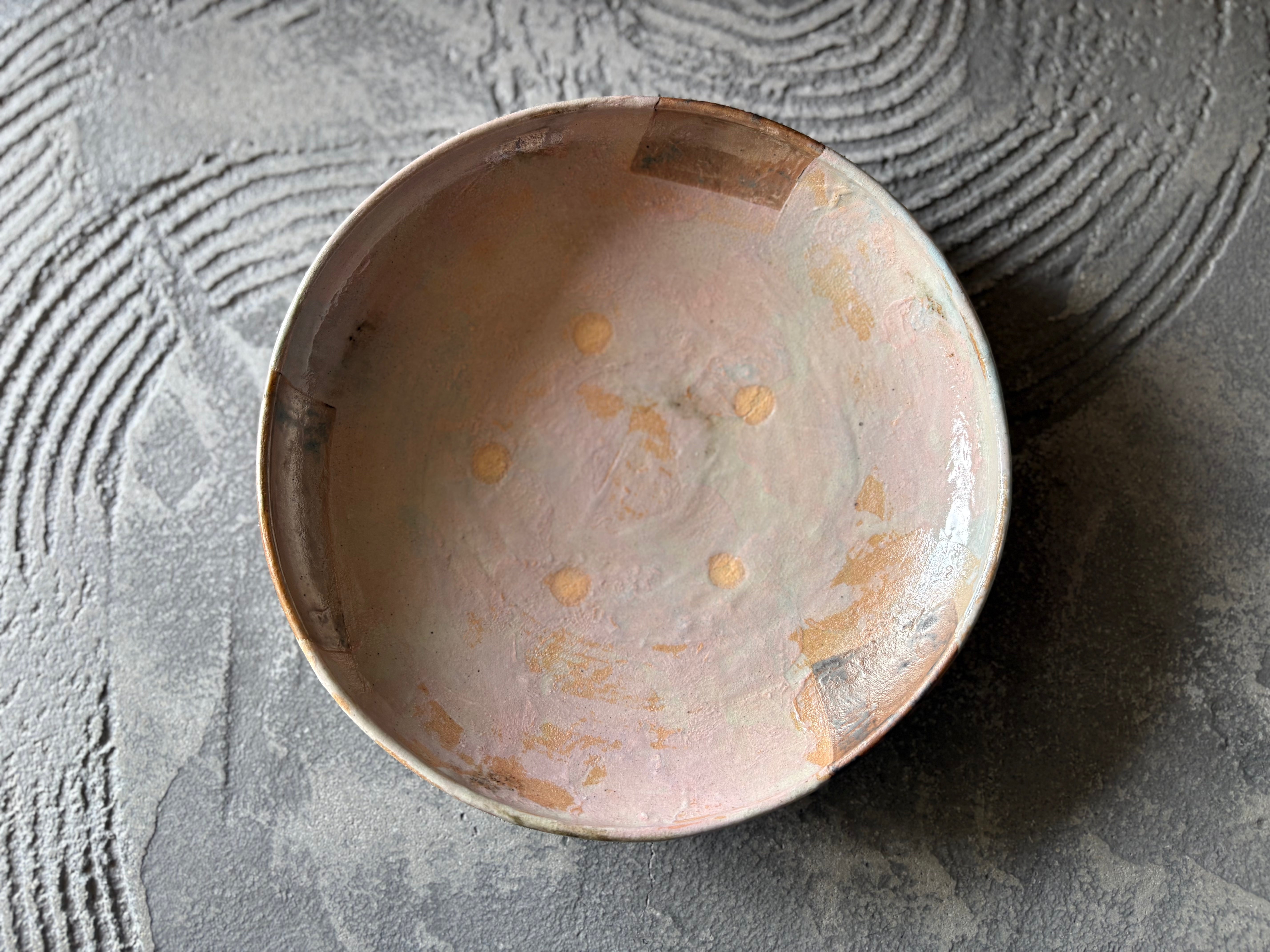 【沖縄】屋良若菜　22cm 皿　5