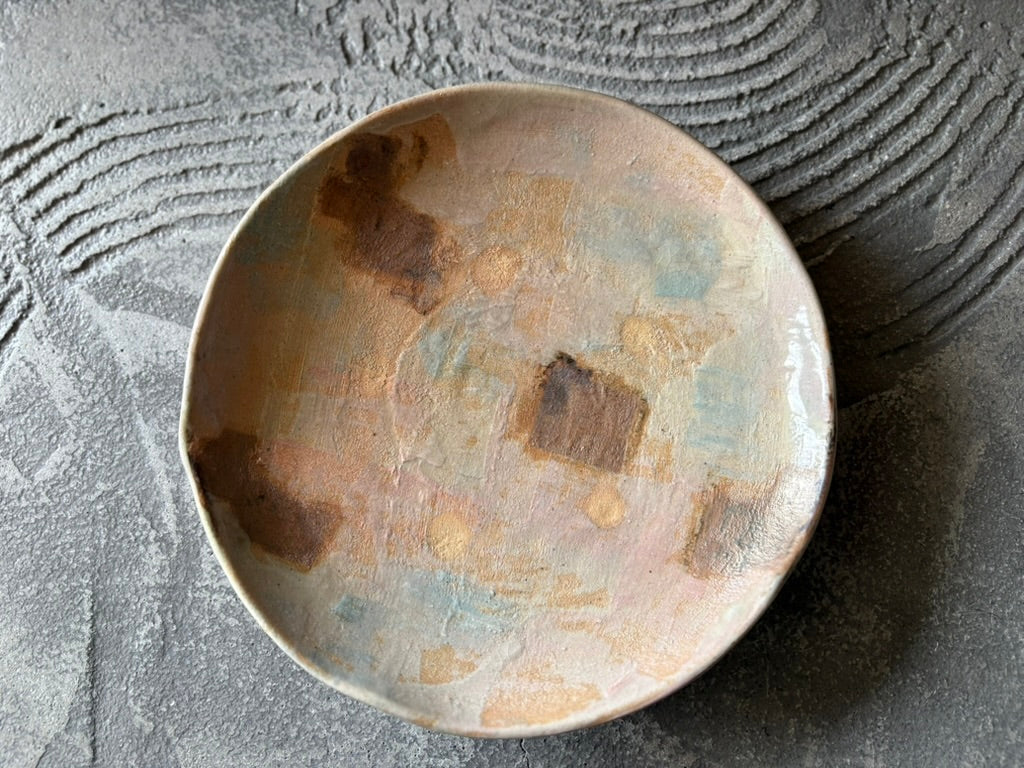 【沖縄】屋良若菜　19cm 皿　20