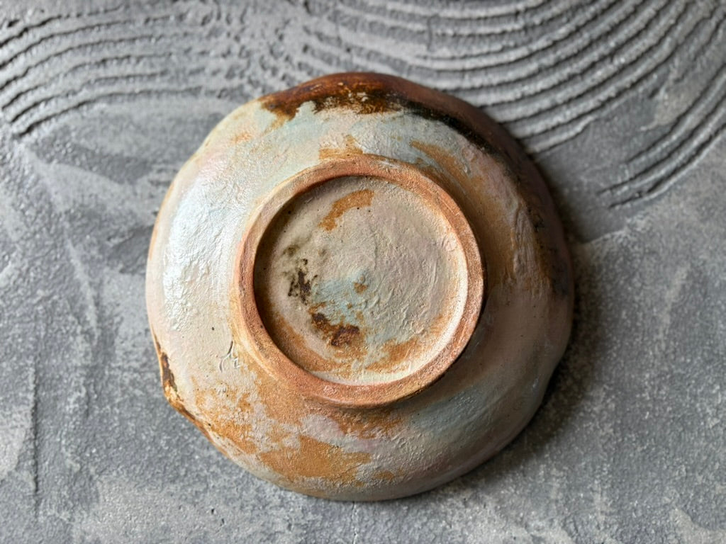 【沖縄】屋良若菜　19cm 皿　18