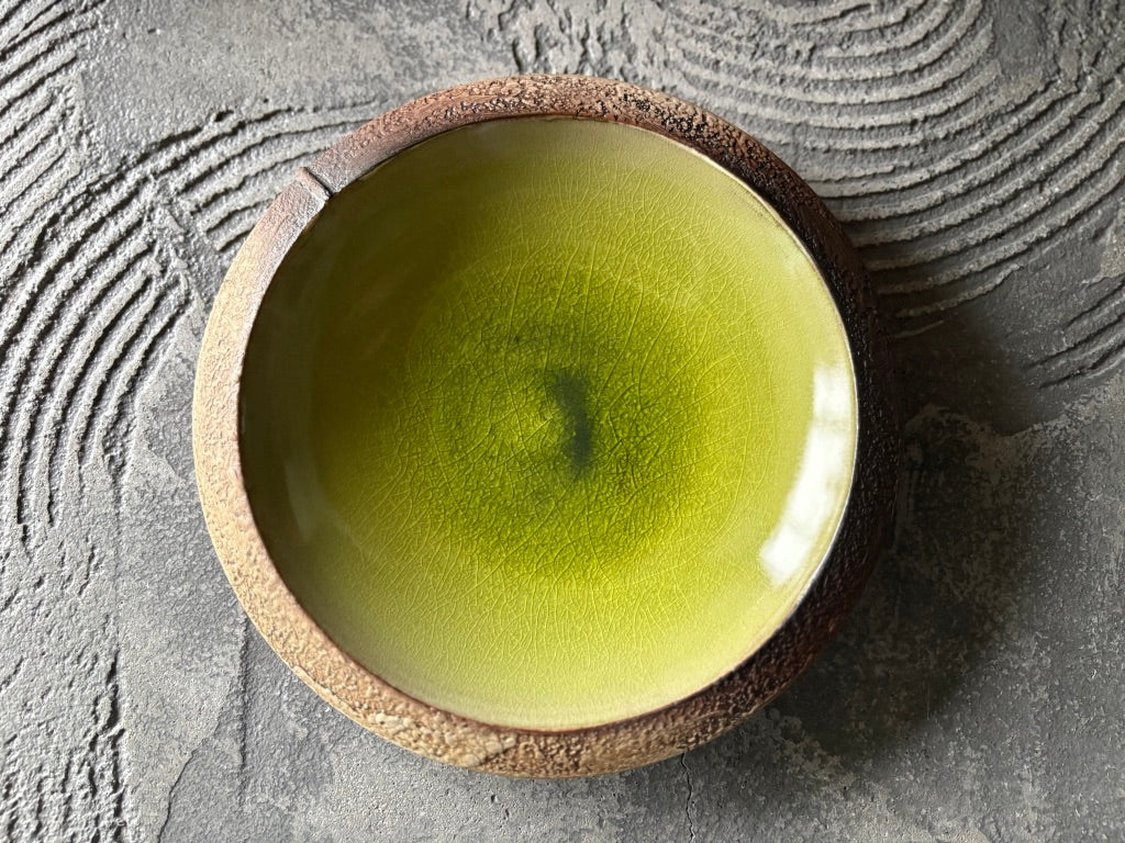 koo pottery【沖縄】仲田雅也　7寸皿14