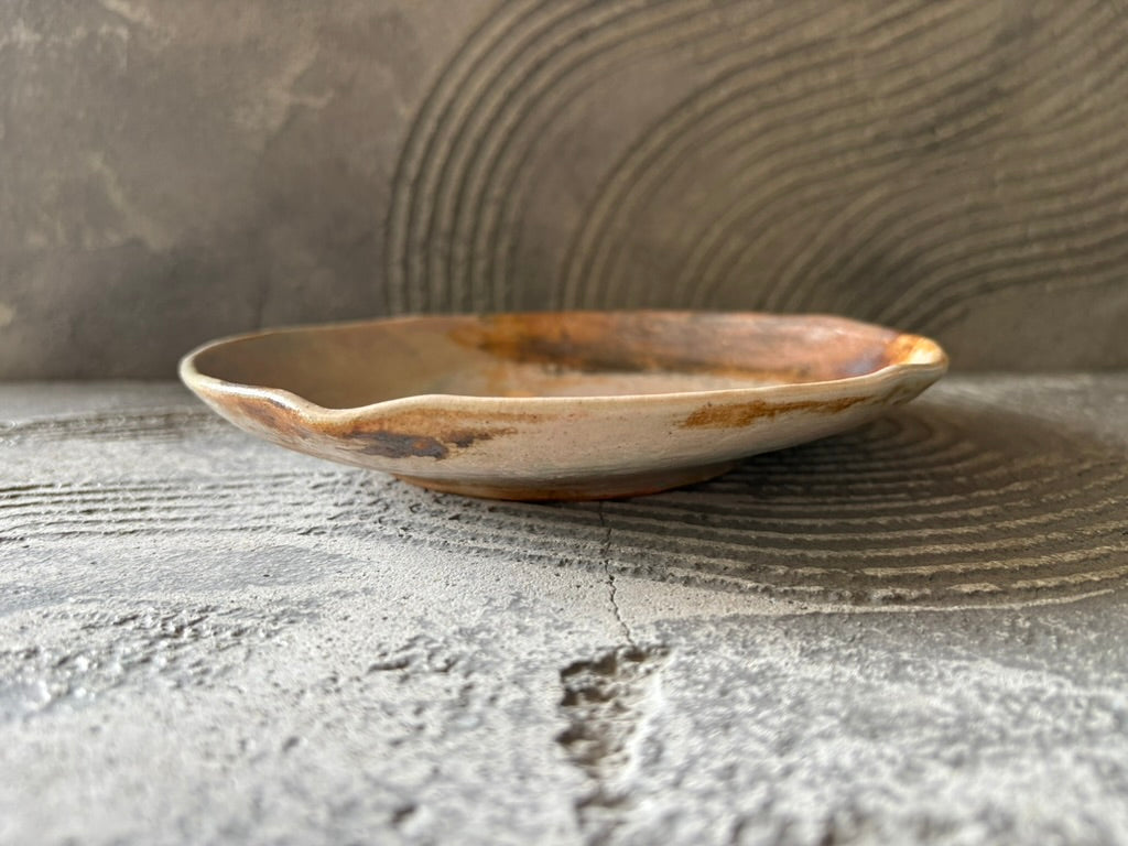 【沖縄】屋良若菜　19cm 皿　18