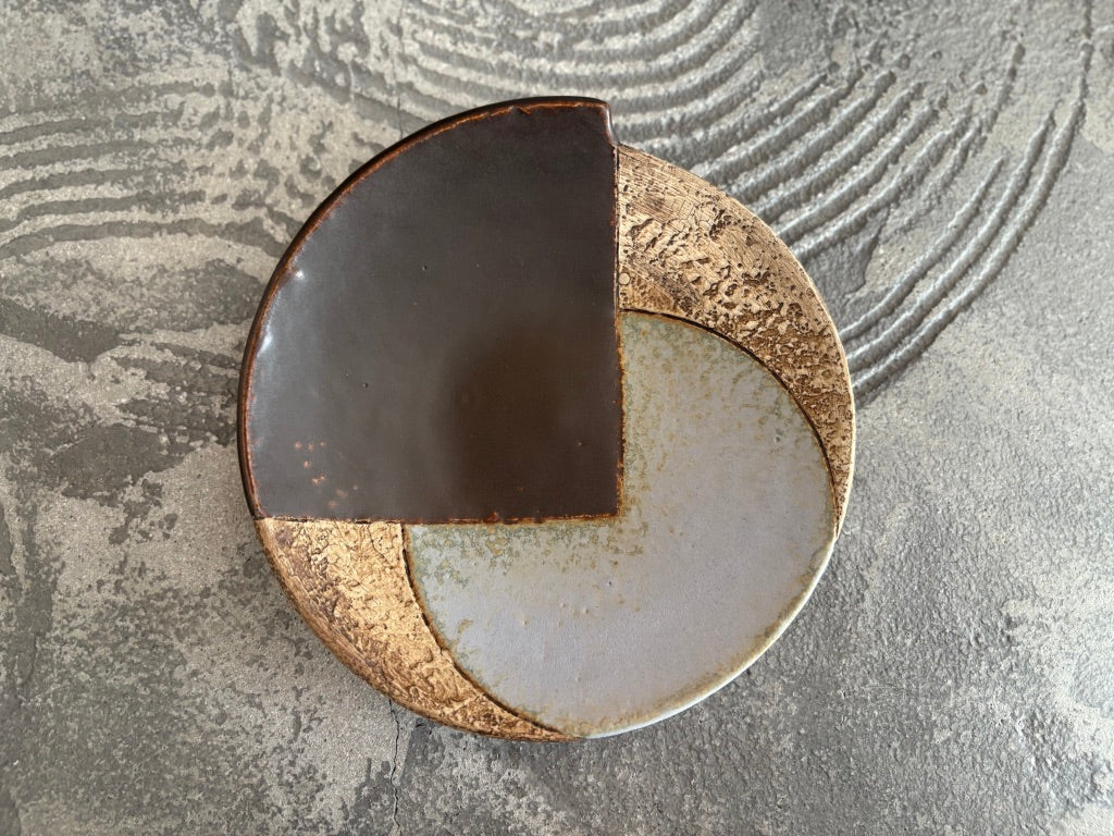 koo pottery【沖縄】仲田雅也　6寸皿35