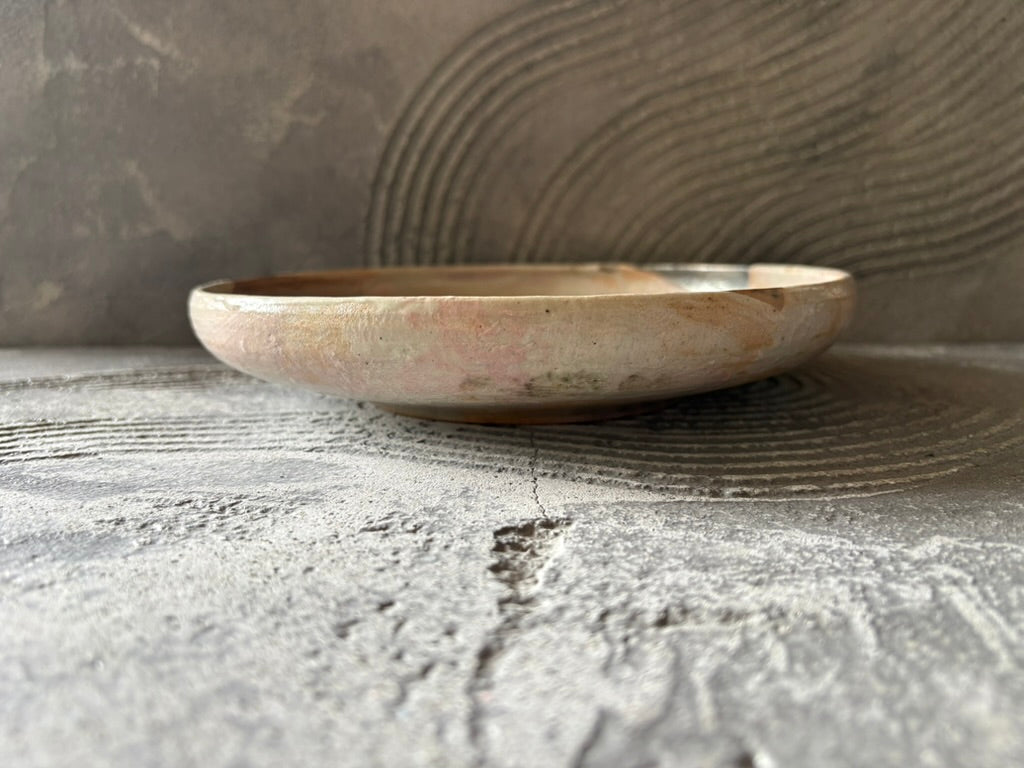 【沖縄】屋良若菜　22cm 皿　1
