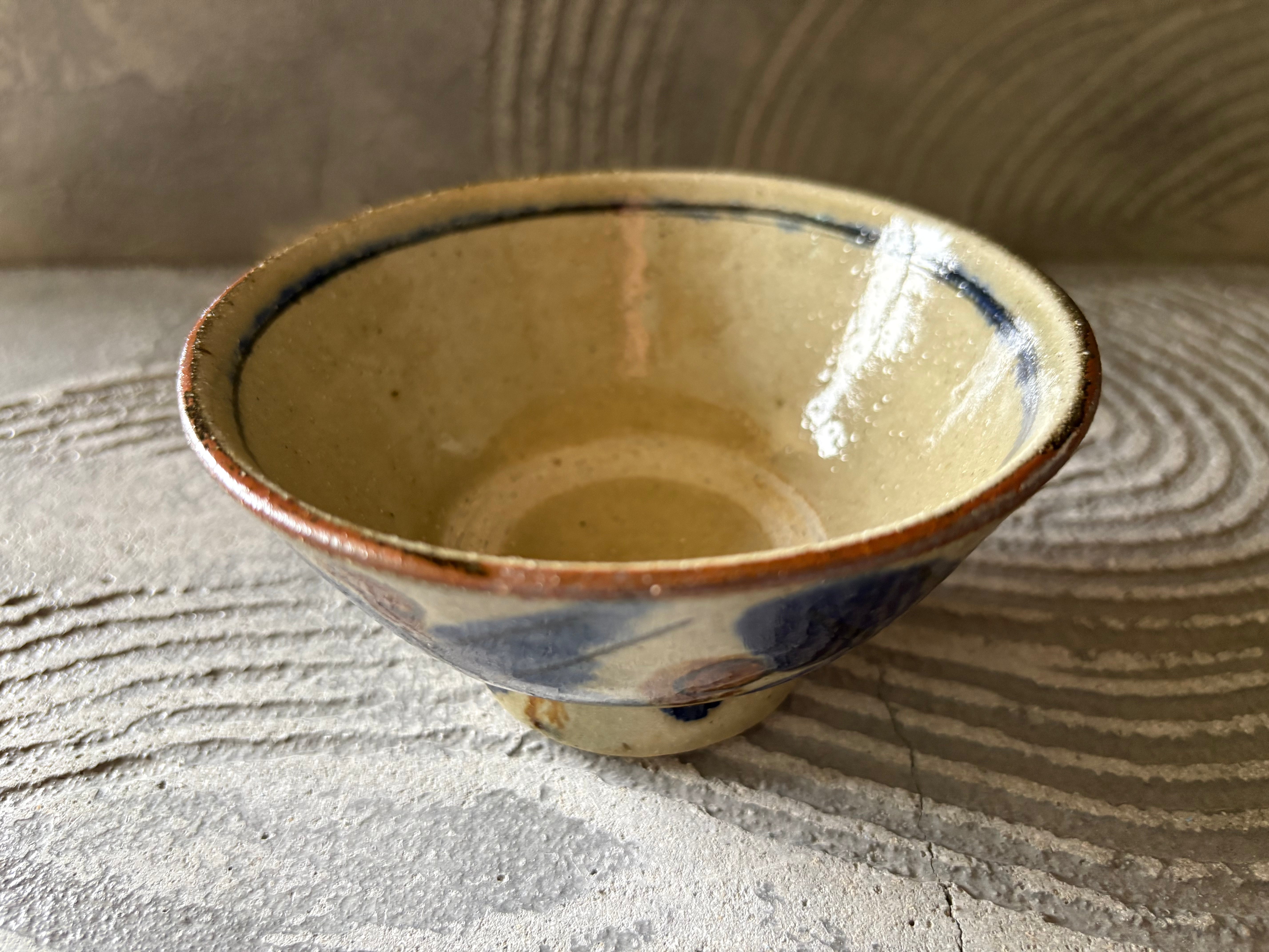 深貝工房【沖縄】深貝公拓   4寸マカイ　お茶碗72