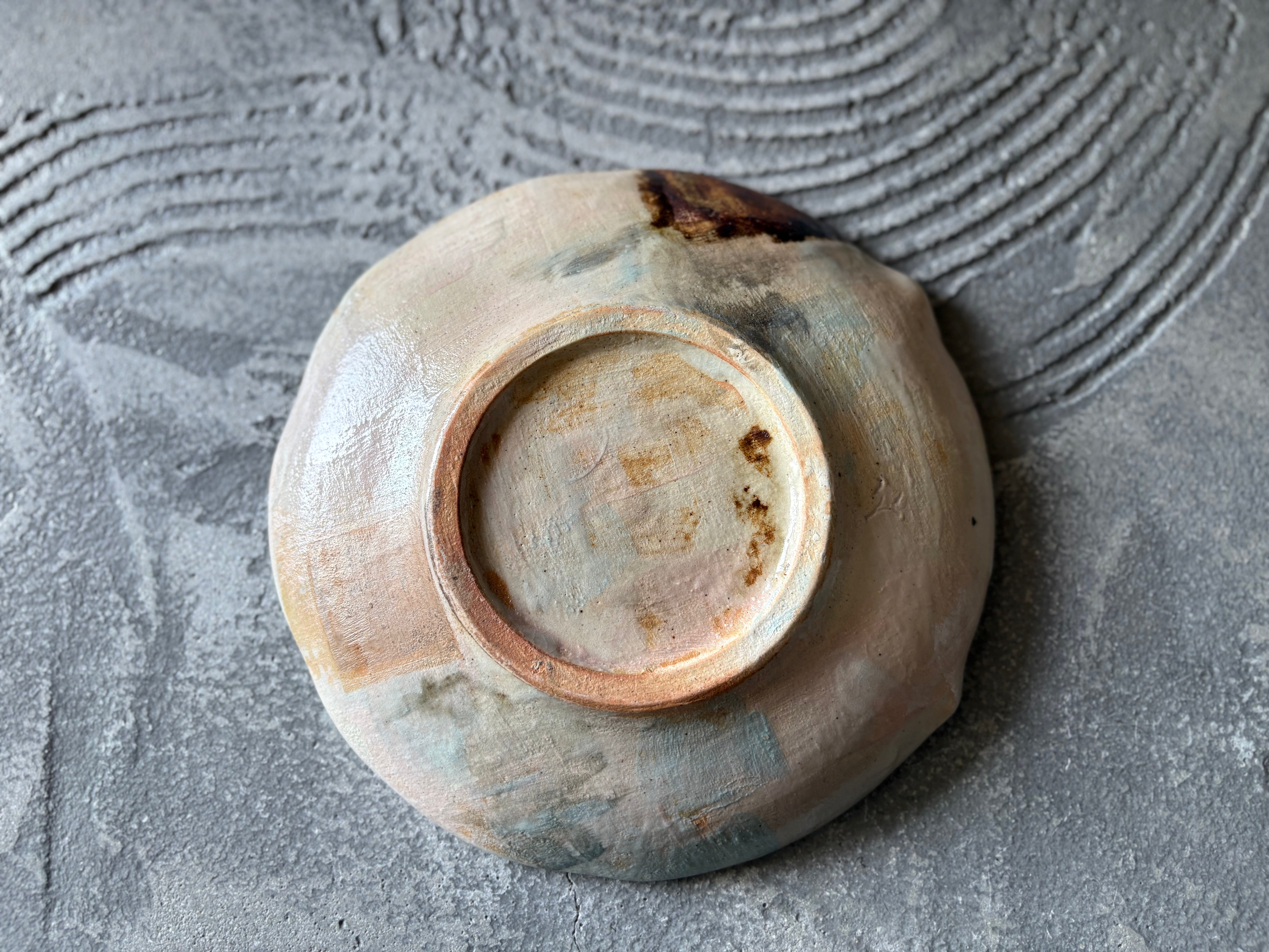 【沖縄】屋良若菜　19cm 皿　11