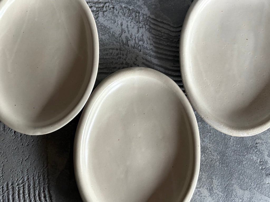 【栃木】今井　律湖　オーバル皿2