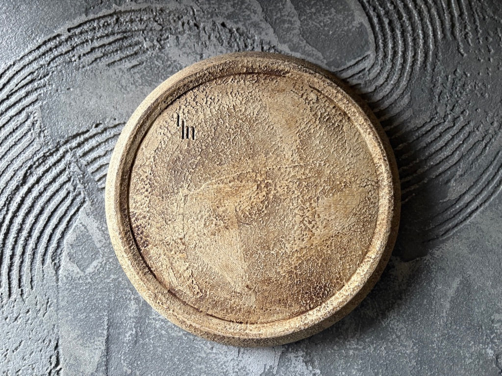 koo pottery【沖縄】仲田雅也　8寸プレート皿1