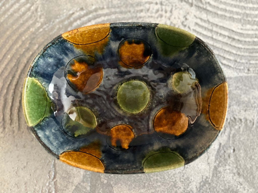 【栃木】岡本芳久　楕円鉢17