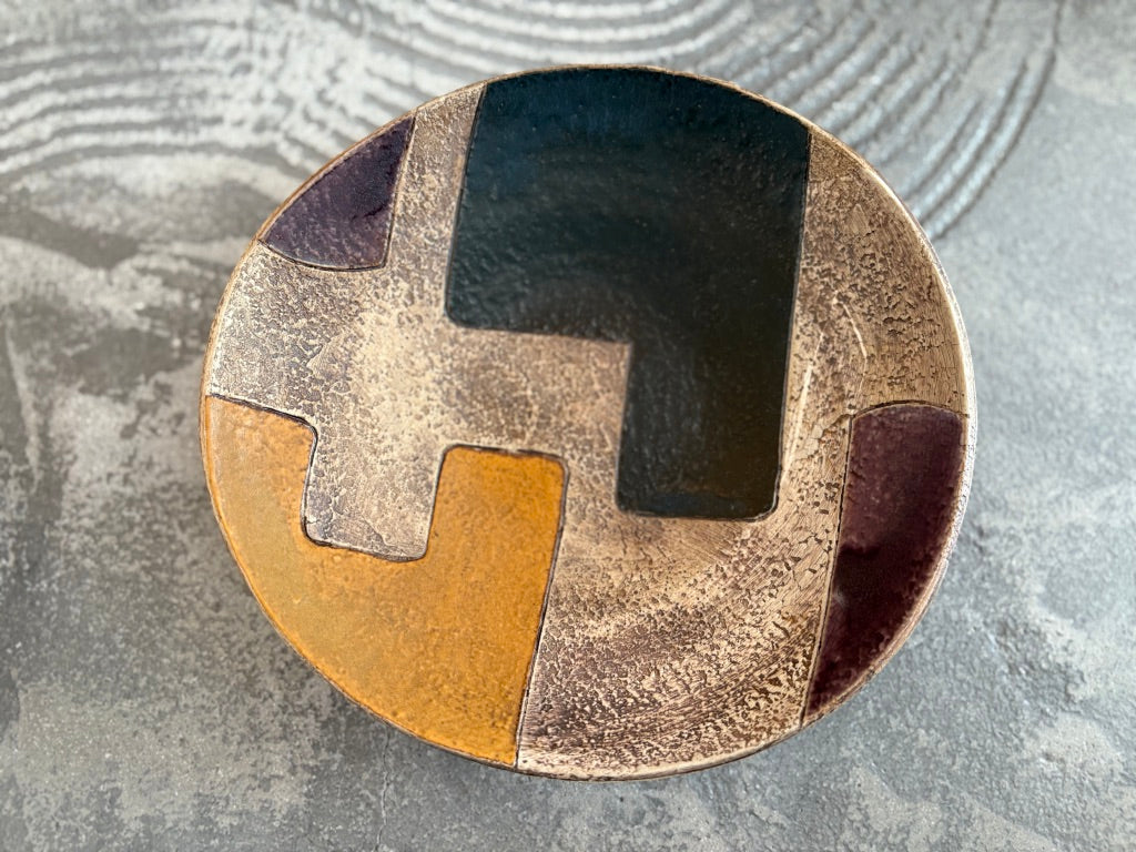 koo pottery【沖縄】仲田雅也　変形皿49