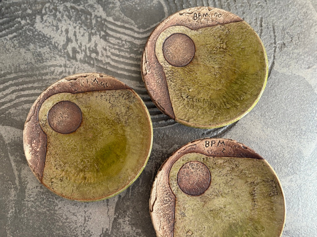 koo pottery【沖縄】仲田雅也　5寸皿29