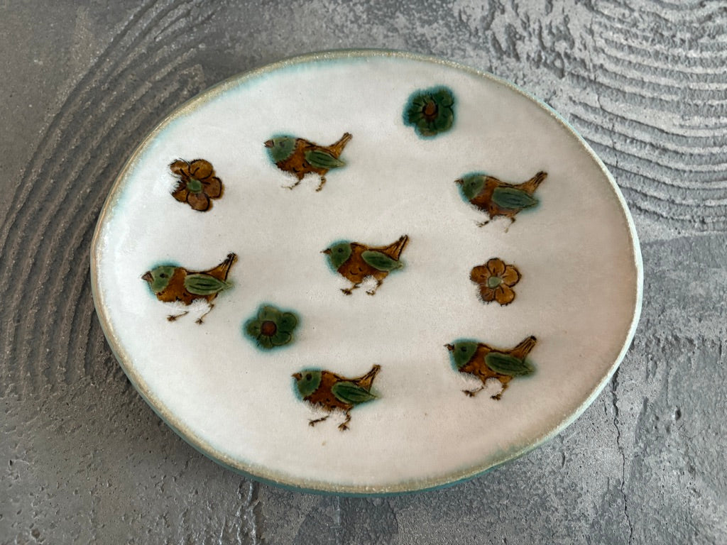 【栃木】岡本芳久　楕円皿45