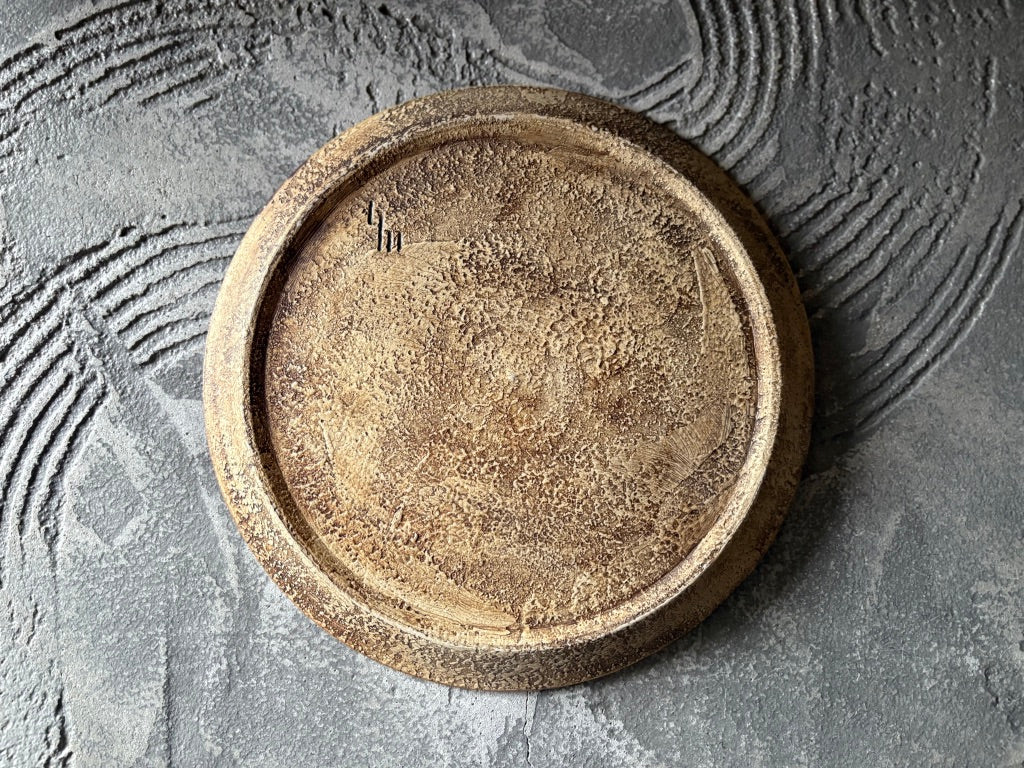 koo pottery【沖縄】仲田雅也　8寸プレート皿3