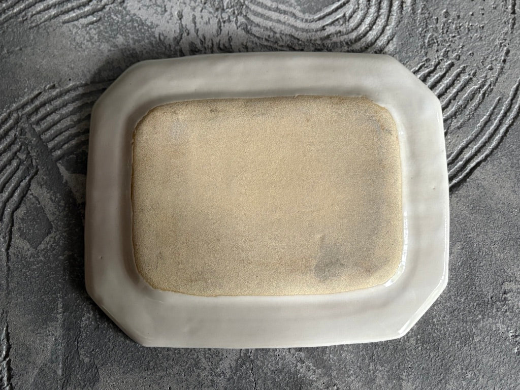 【栃木】今井　律湖　8角リムプレート皿大13