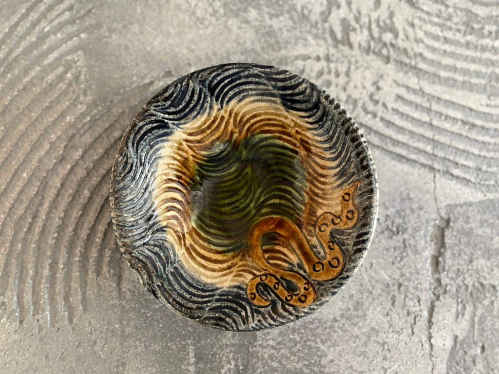 【栃木】岡本芳久　5寸皿11