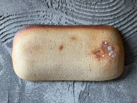 生畑皿山窯【京都】前野直史　スリップウエア呉須 長皿 23cm　82