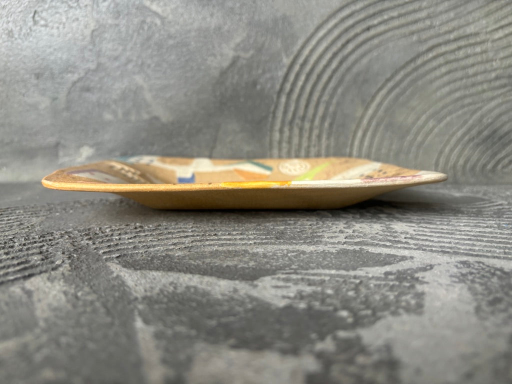 【大阪】ハコリエ　鳥  長しかく皿48