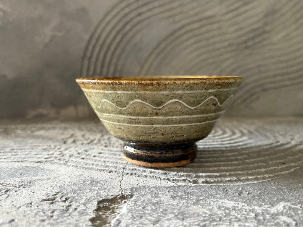 中ノ畑窯【大阪】佐藤央巳　友美　3.5寸マカイ　お茶碗27