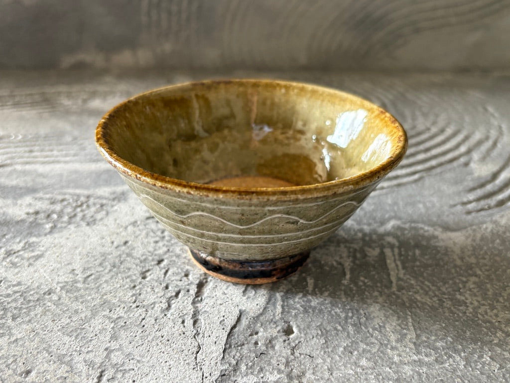 中ノ畑窯【大阪】佐藤央巳　友美　3.5寸マカイ　お茶碗27