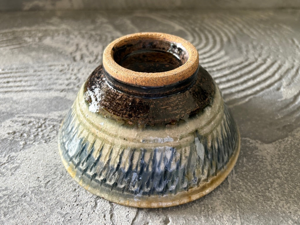 中ノ畑窯【大阪】佐藤央巳　友美　4.5寸マカイ　お茶碗23