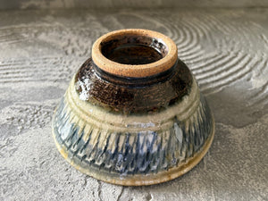 中ノ畑窯【大阪】佐藤央巳　友美　4.5寸マカイ　お茶碗23