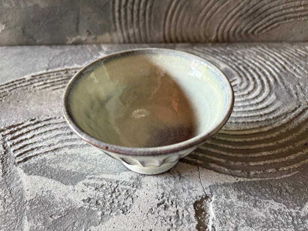 やすとし窯【兵庫】坂西康俊　鎬　　お茶碗46