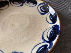 【益子】遠藤太郎　6寸皿9